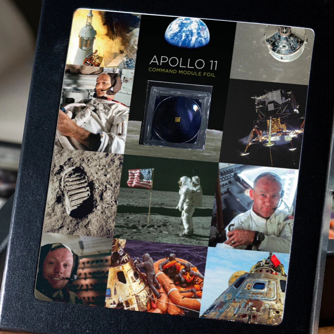 Image of Buzz Aldrin Apollo 11 Command Module Foil