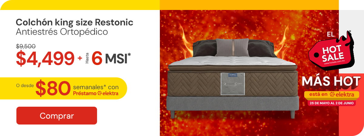 colchon restonic king
