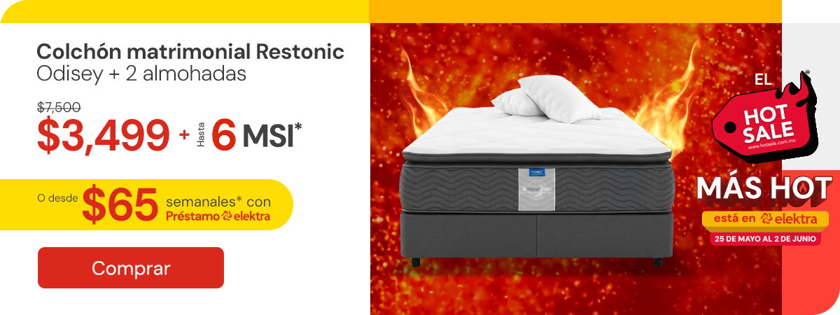 colchon restonic mat odisey