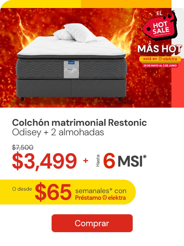 colchon restonic mat odisey