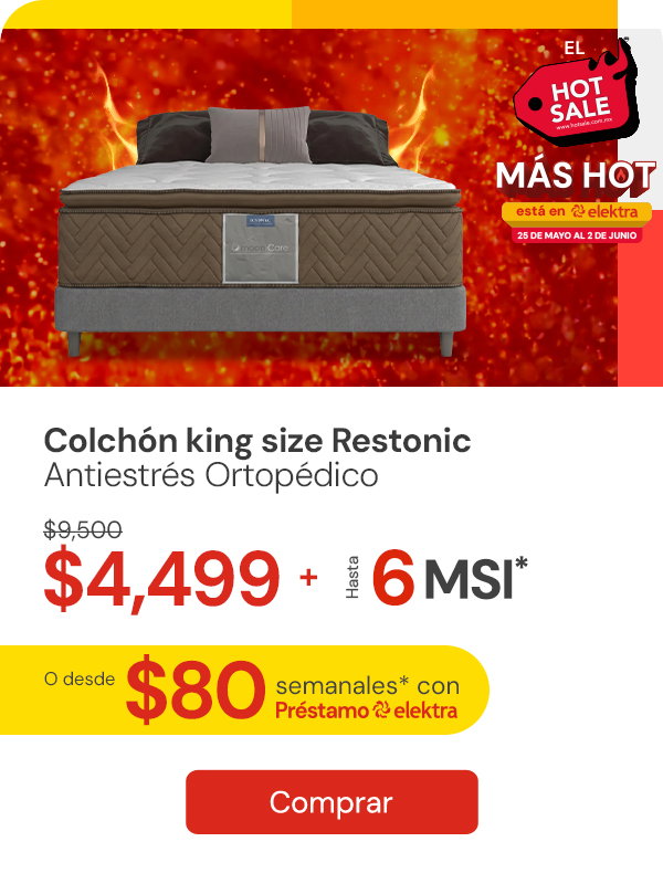 colchon restonic king