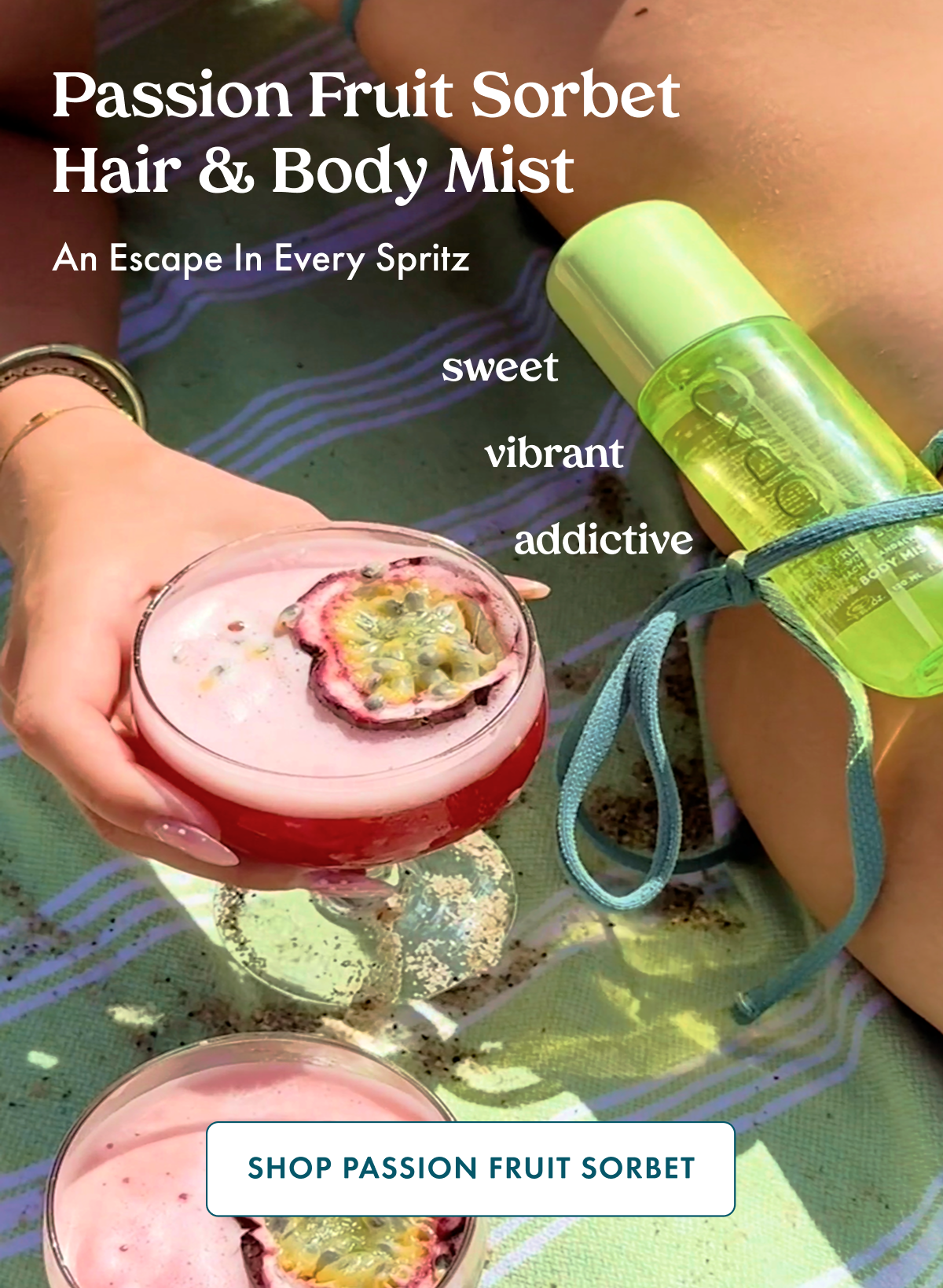 Passion Fruit Sorbet Hair & Body Mist