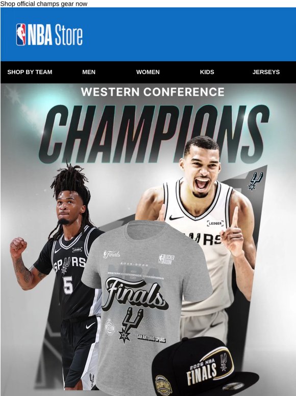 Your Western Conference Champions!