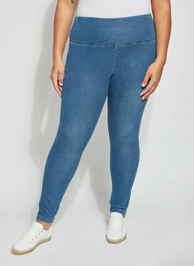 Image of Denim Legging Curvy