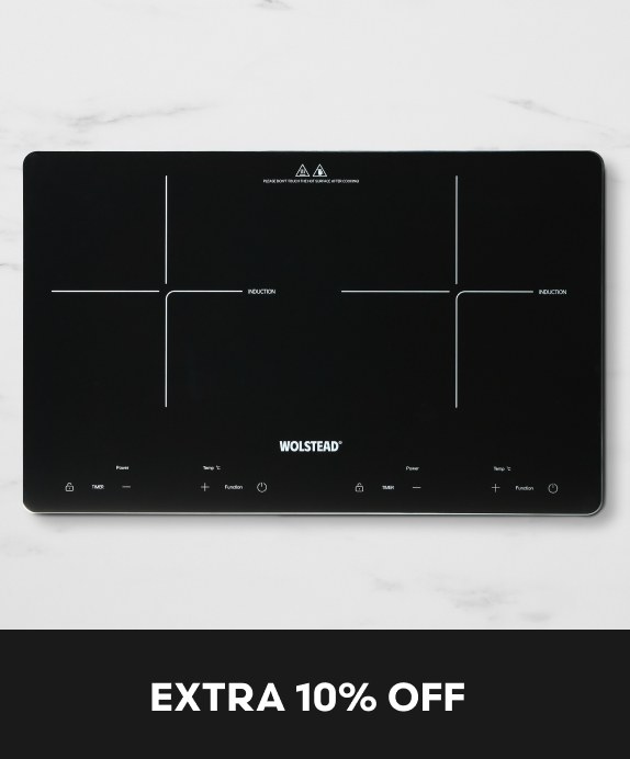 Wolstead Slim Twin Induction Cooktop