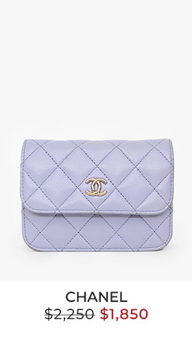Pre-Loved Chanel™ 2021 Purple Lambskin Leather Mini Flap Crossbody Bag