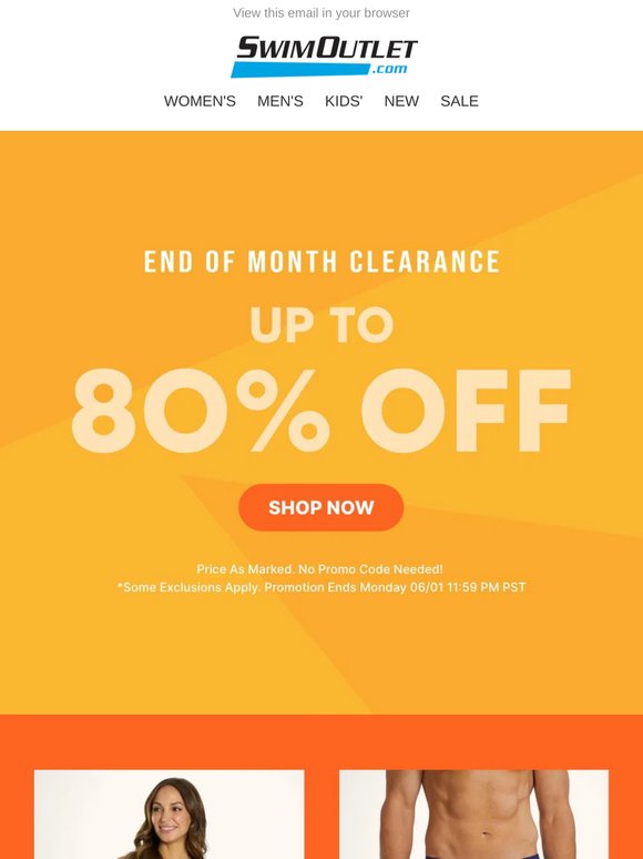 End of Month Clearance 💰 80% OFF