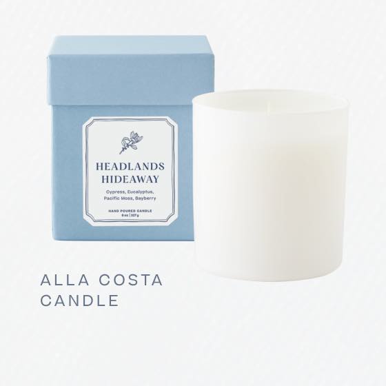 Headlands Hideaway Candle by Alla Costa