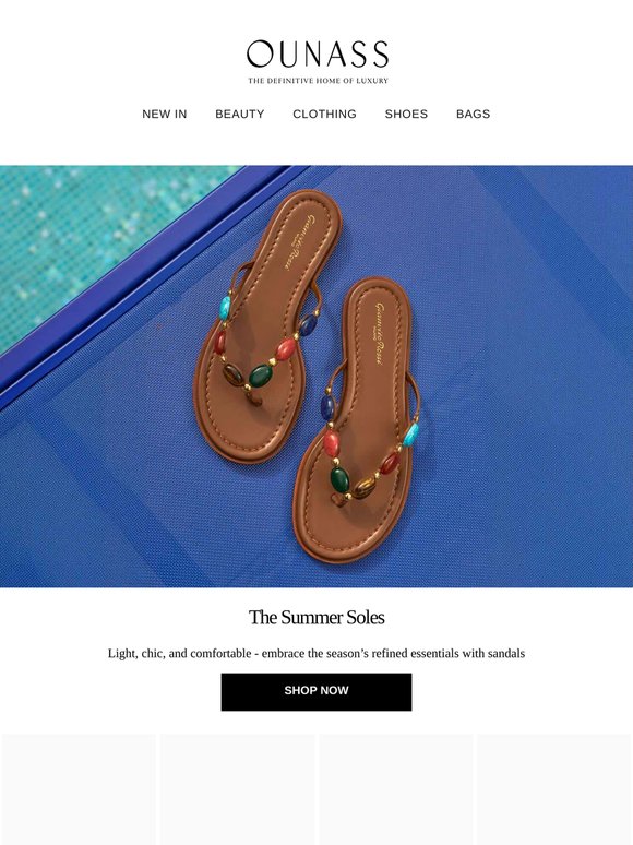 It’s Sandal Season