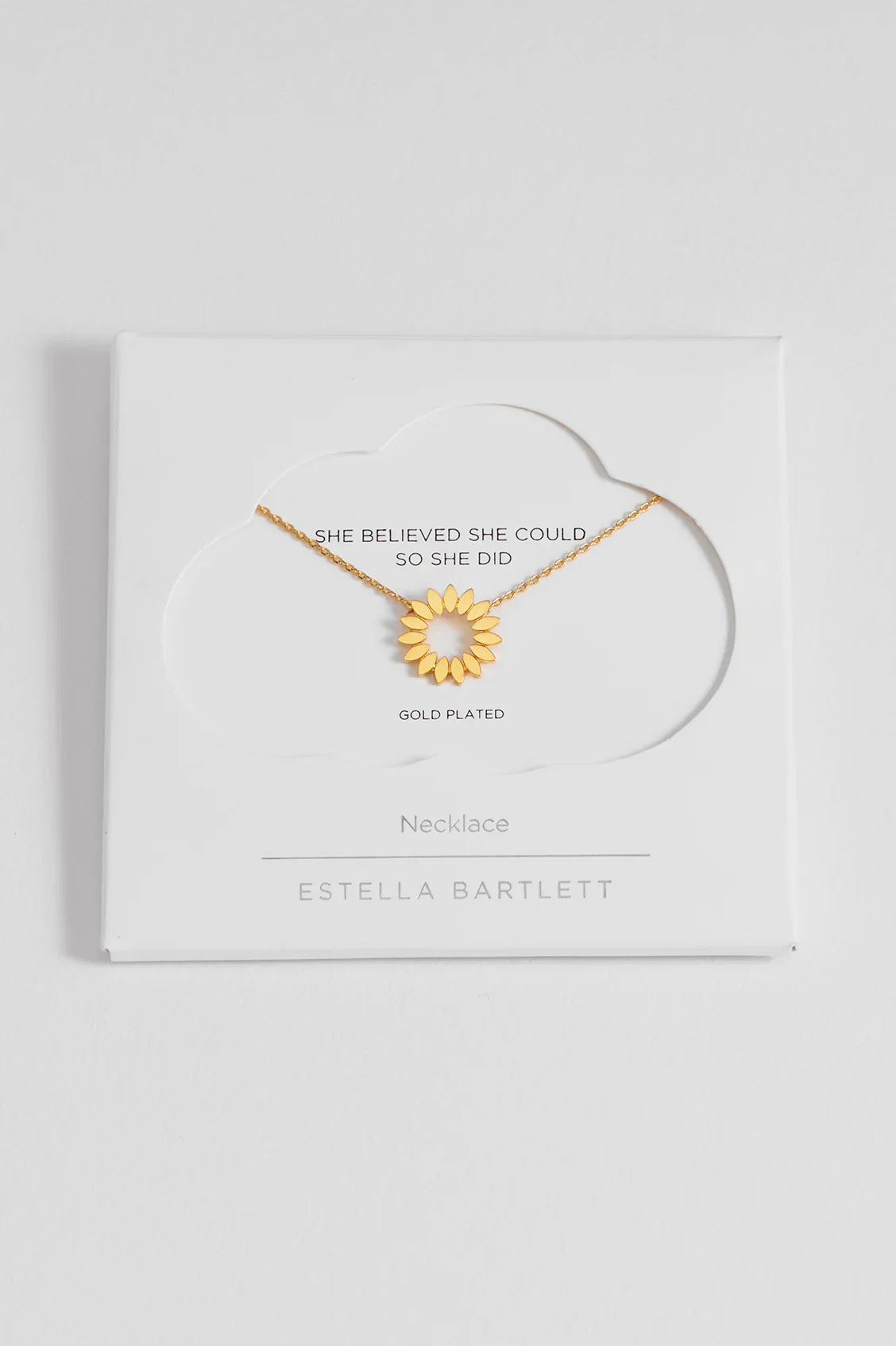 Image of Modern Flower Necklace
