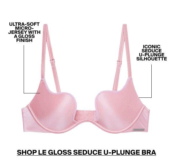 Le Gloss Seduce U Plunge Bra