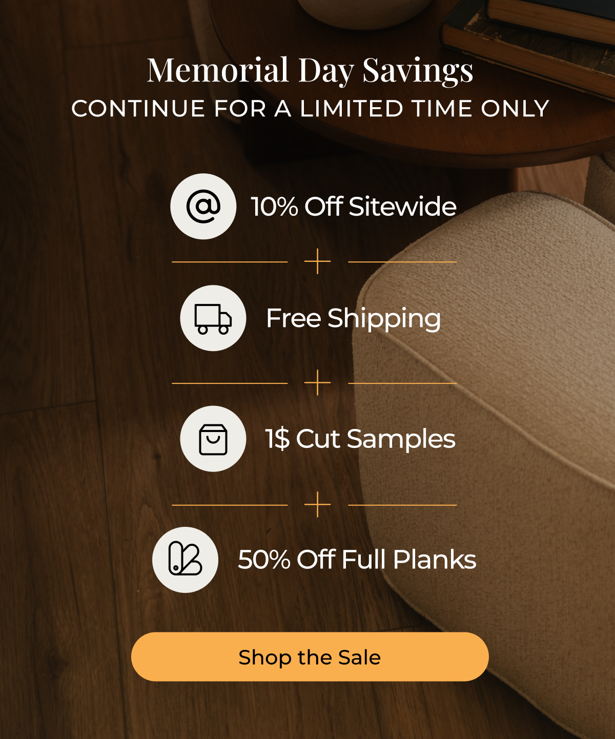 Memorial Day Sale Extended