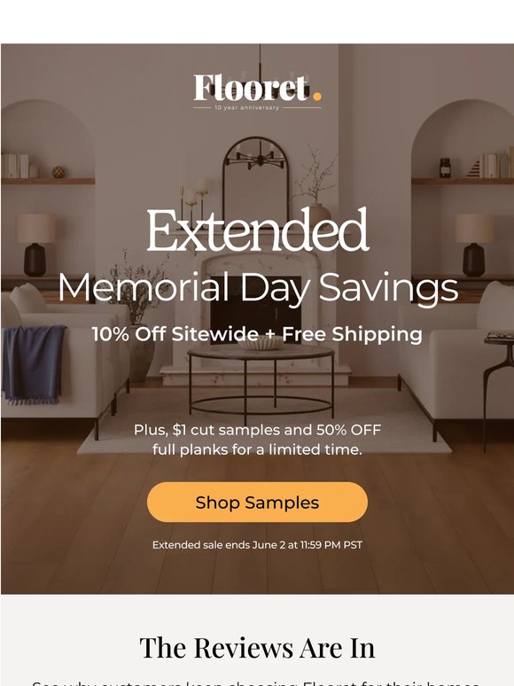 More Time for $1 Samples
