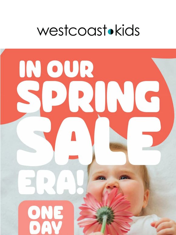 Surprise! We're in our Spring Sale Era!