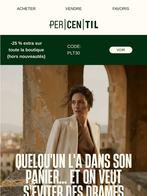 Quelqu'un l'a dans son panier... et on veut s'éviter des drames 😍