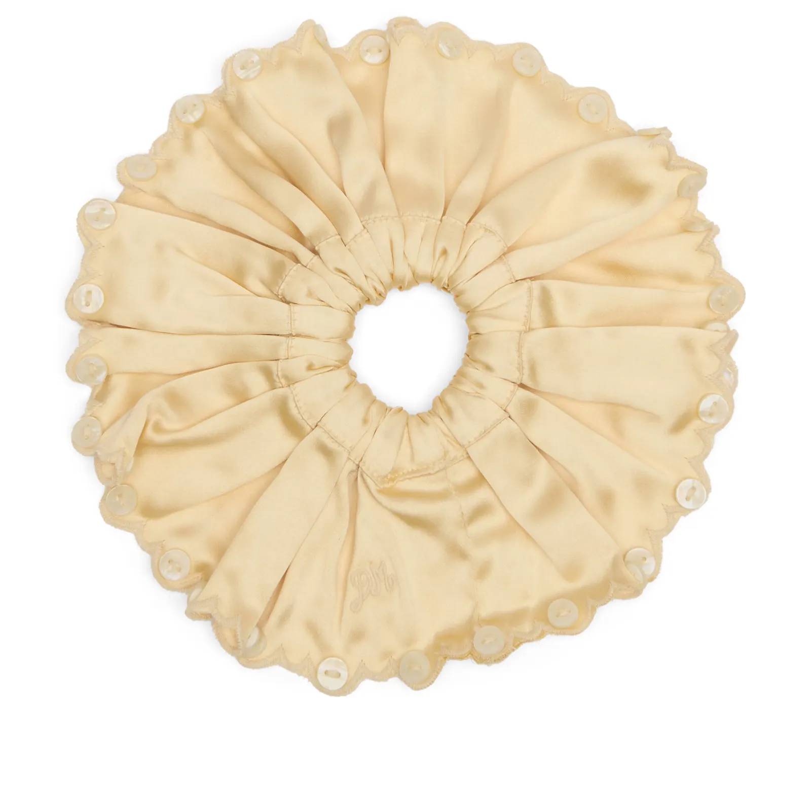 Damson Madder Button Detail Satin
