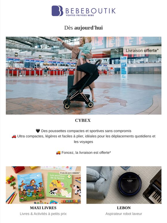 CYBEX 👶 trios et poussettes ultra-compactes