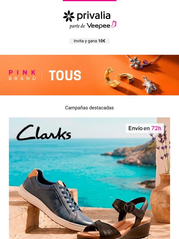 Clarks, Mango, Emporio Armani, Bayton, Intex y más hoy en Privalia