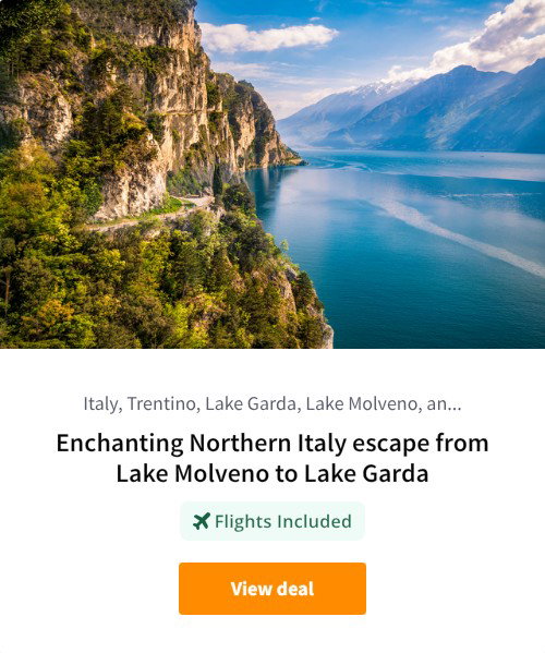 Enchanting Northern Italy escape from Lake Molveno to Lake Garda