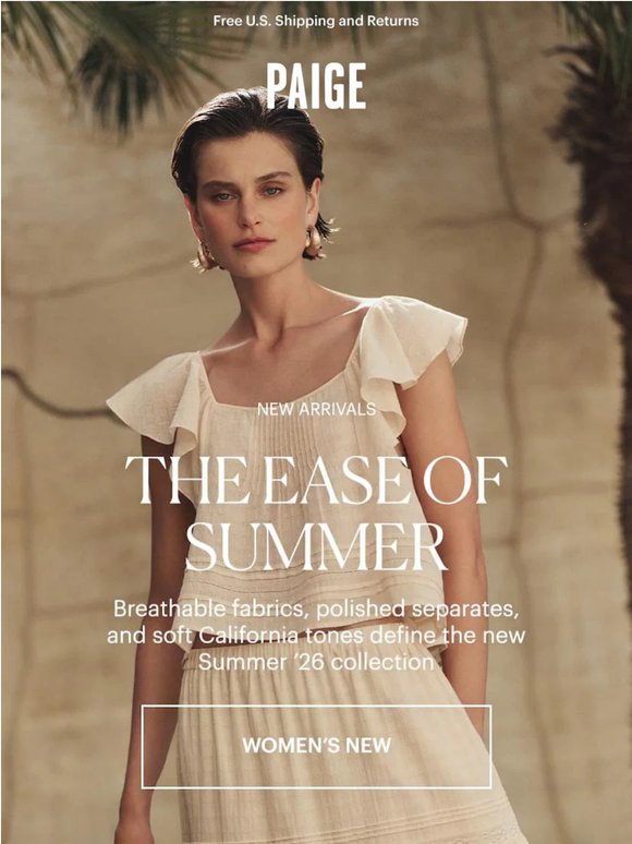 New Arrivals: Summer '26