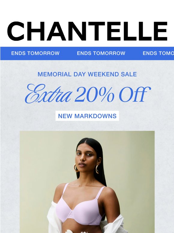 Ends Tomorrow: Extra 20% Off Markdowns