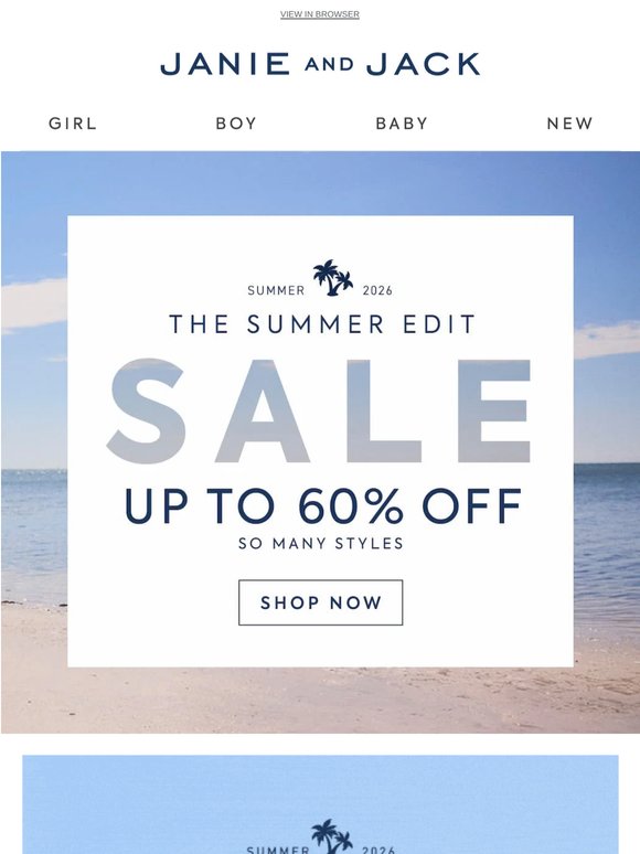 A new wave of swim, up to 60% off