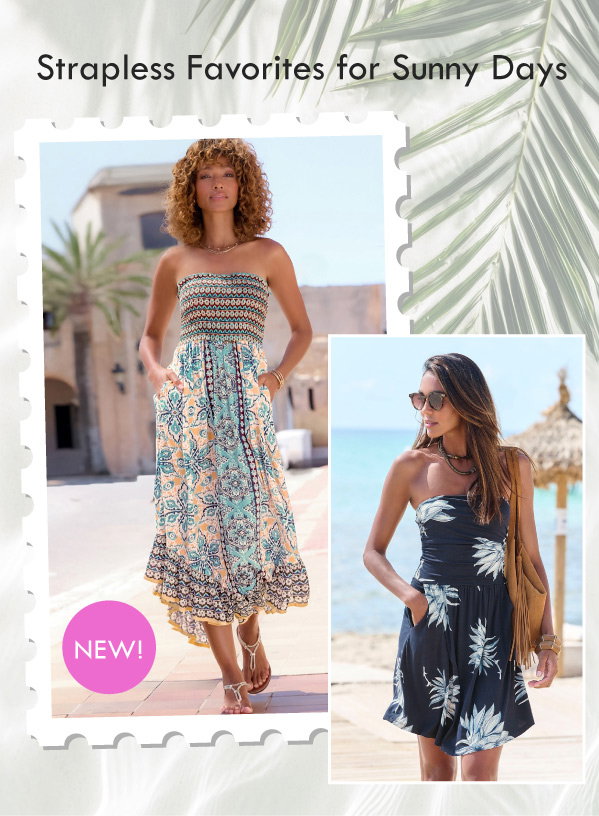 Strapless Favorites for Sunny Days