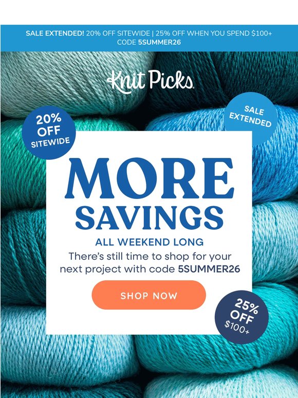 Memorial Day Sale Extended!