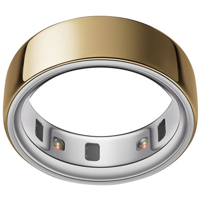 Oura Ring 4 Sleep and Fitness Smart Ring - Gold - Size 12