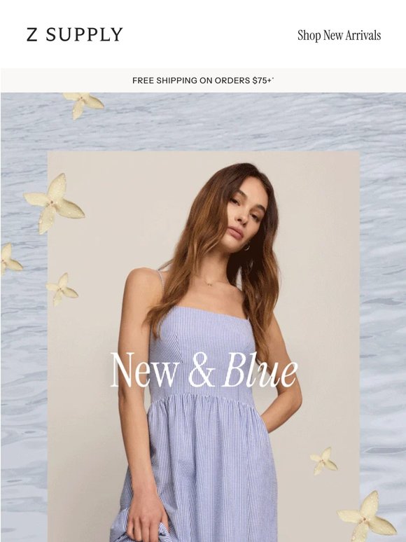 Blue Looks Good on New Arrivals