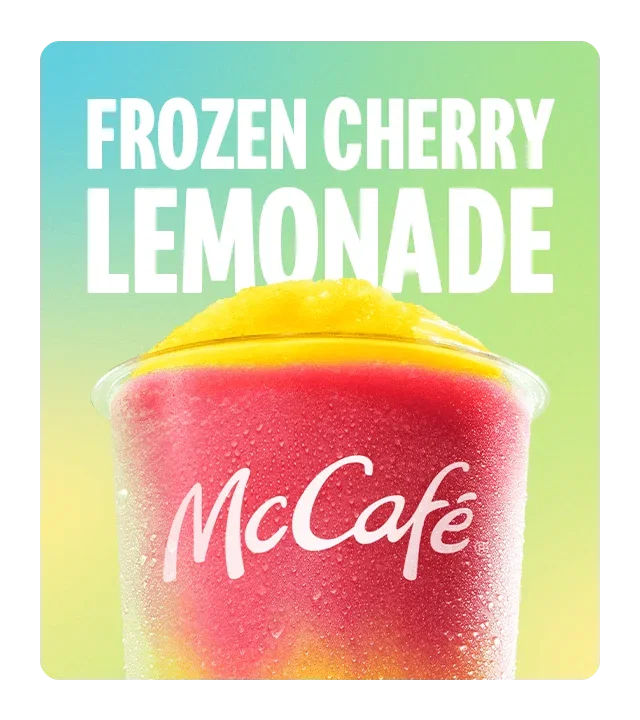 A frozen cherry lemonade