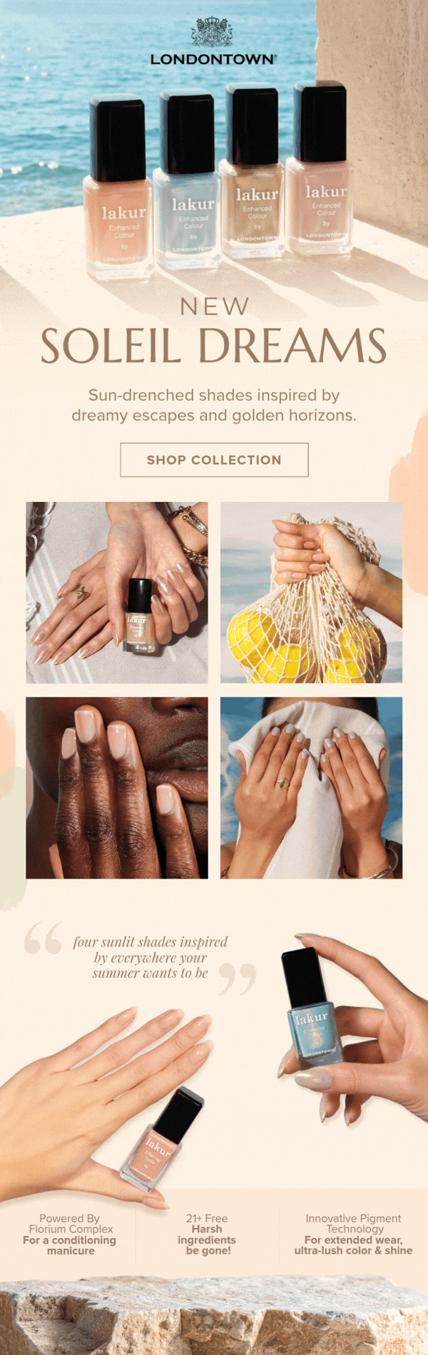 Shop Londontown New Soleil Dreams Collection
