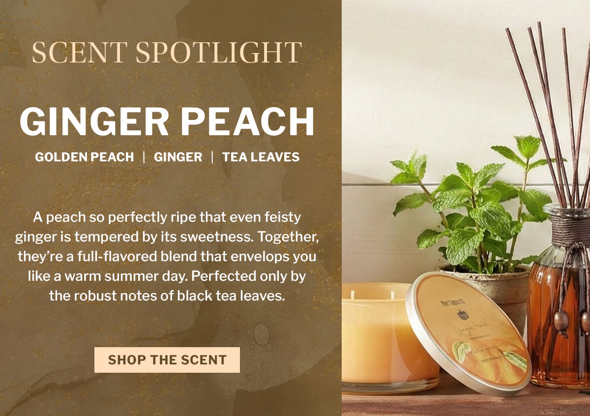 ginger peach spotlight
