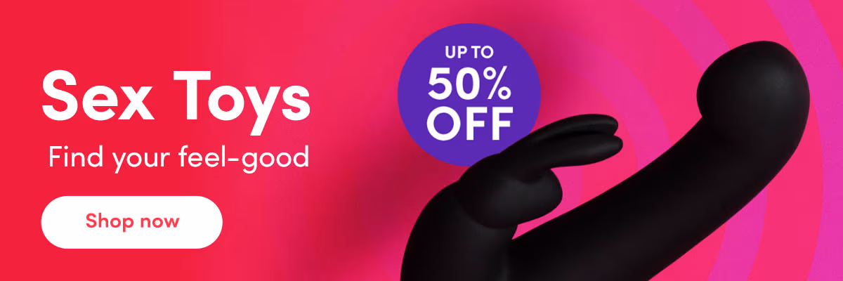 Up to 50% off Sex Toys
