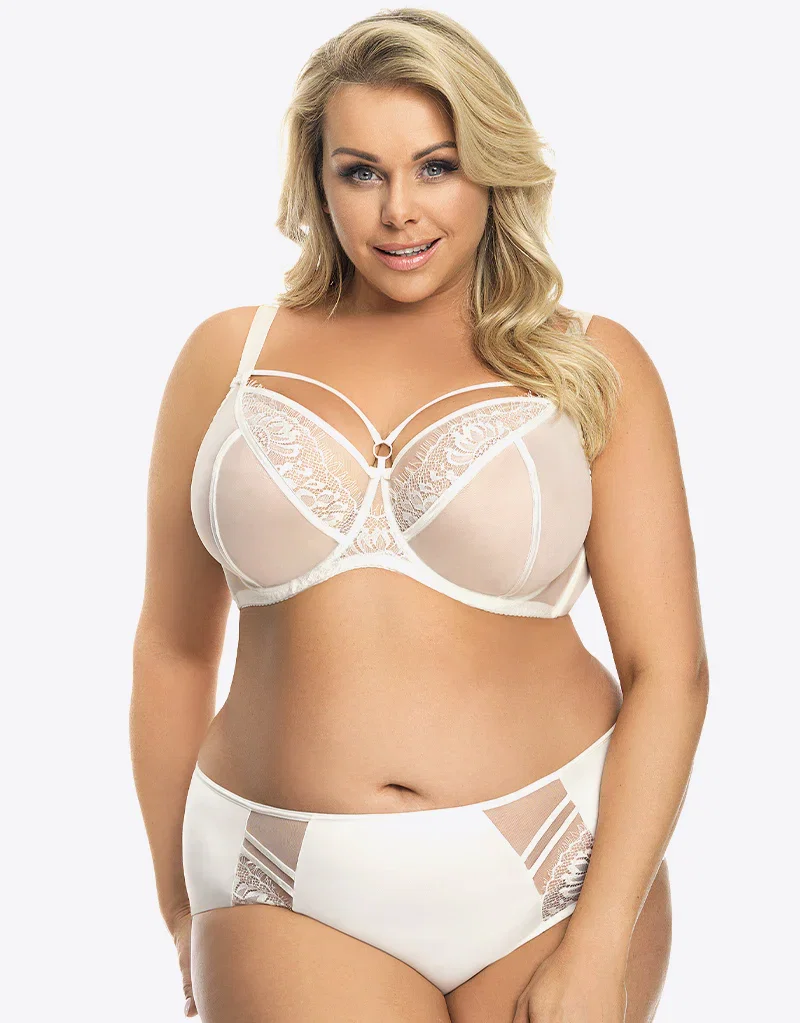 Gorsenia Paradise Balconette Bra Cream