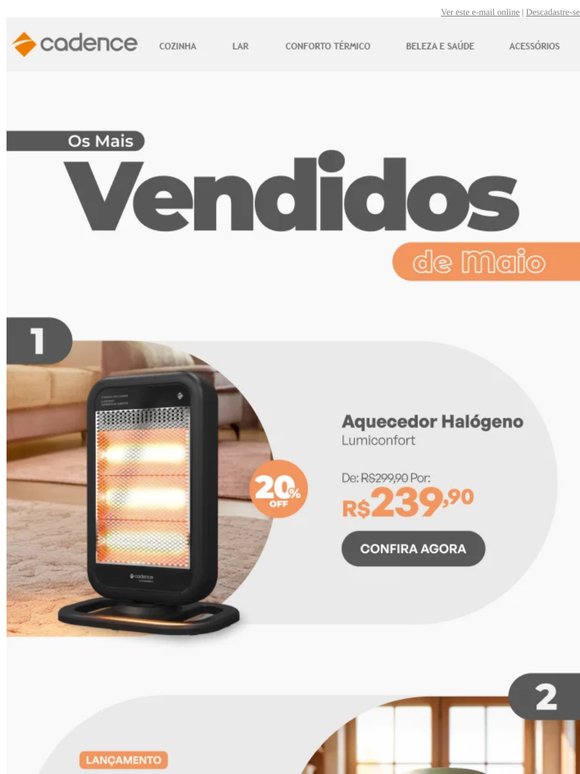 TOP 5 | Os Mais Vendidos de Maio ﻿🏆