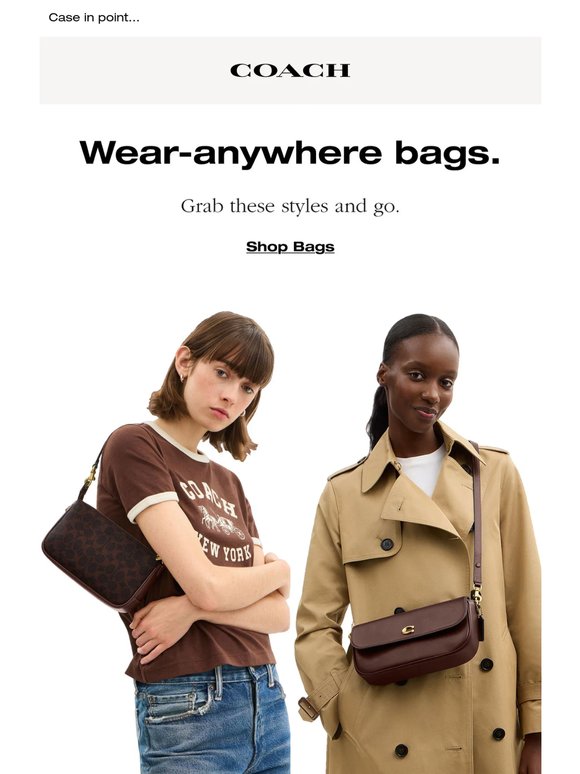 A little (bag) goes a long way.