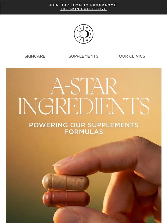 The A-star Ingredients Powering Our Formulas