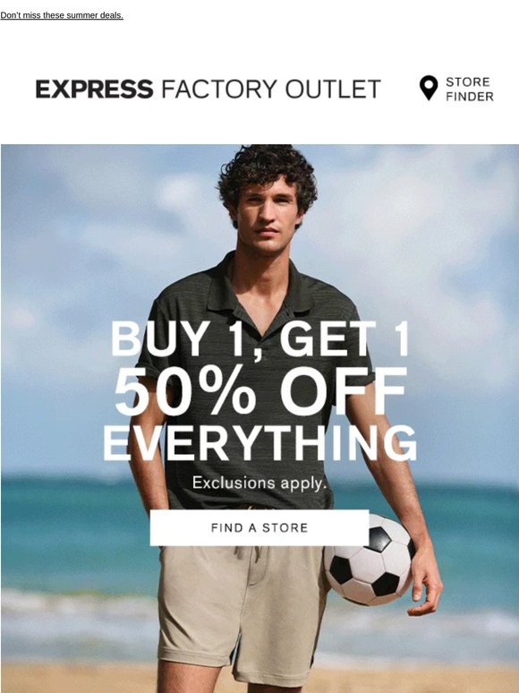 Hot days, hotter nights | BOGO 50% OFF EVERYTHING