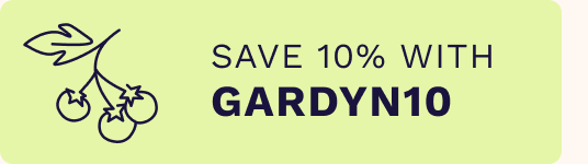Save 10% with GARDYN10