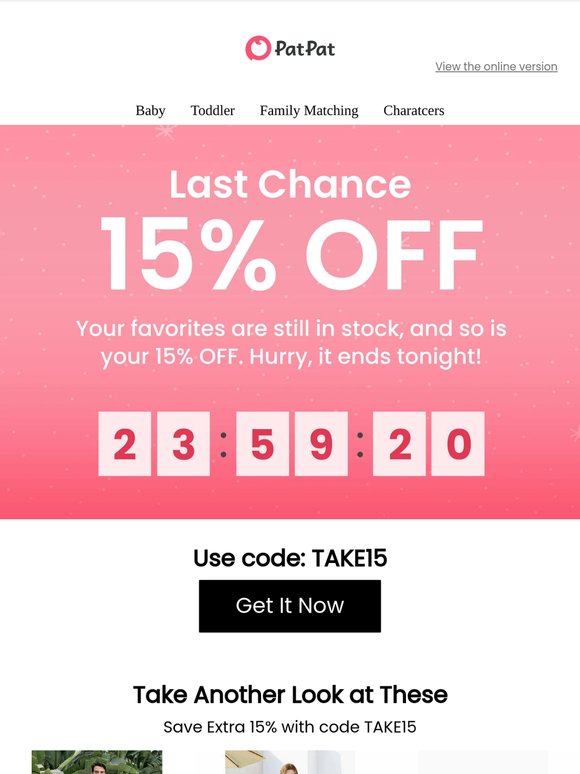 ⏰ Last Chance — 15% OFF Ends Tonight