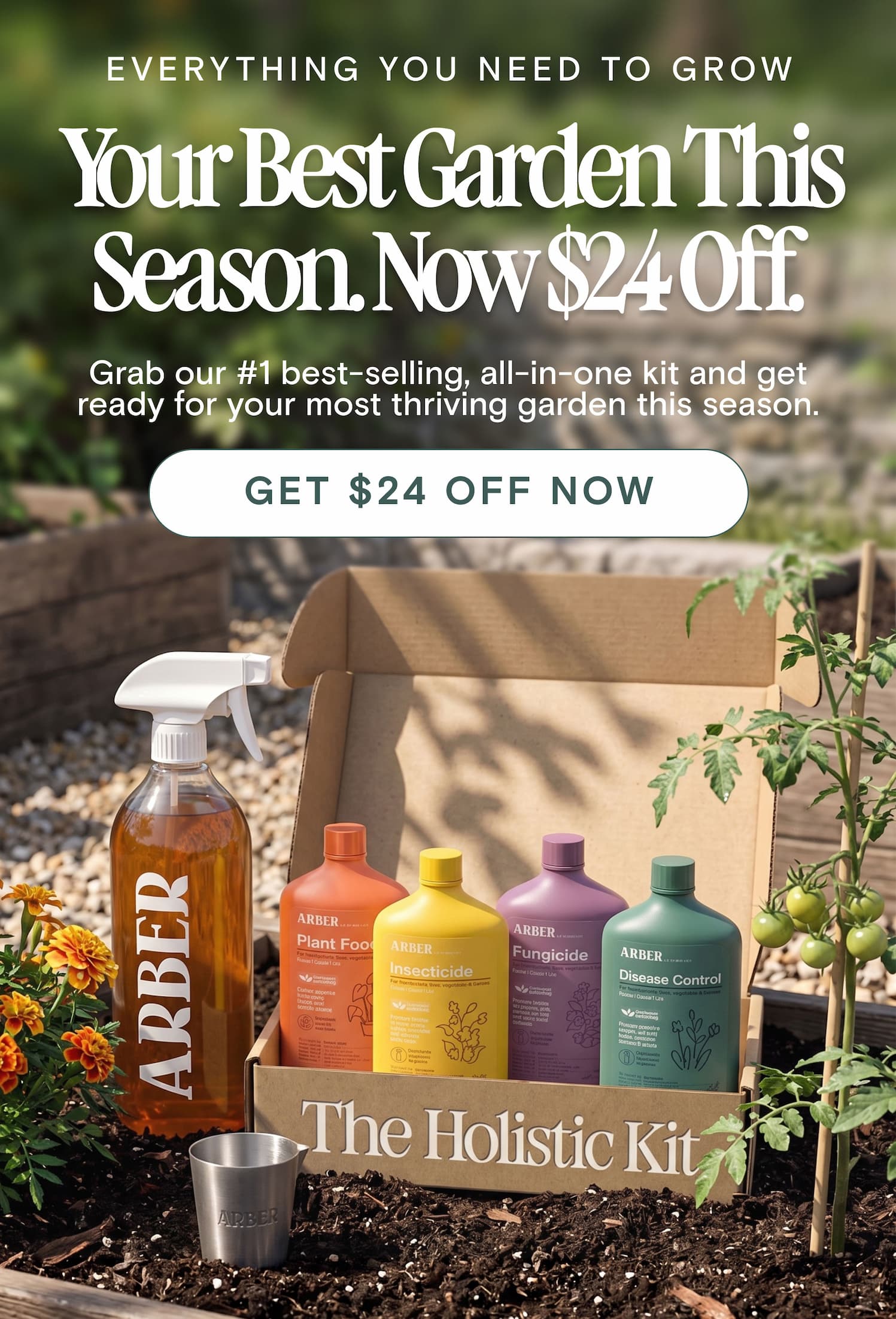 Everything You Need to Grow Your Best Garden This Season. Now $24 Off. Grab our #1 best-selling, all-in-one kit and get ready for your most thriving garden this season.