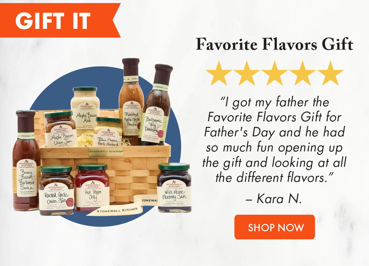[Gift It] Favorite Flavors Gift ***** “I got my father the Favorite Flavors Gift for Father's Day and he had so much fun opening up the gift and looking at all the different flavors.” – Kara N. Shop It