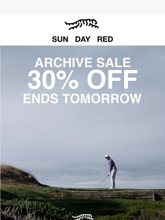 Don't Miss Out. The Archive Sale Ends Tomorrow.