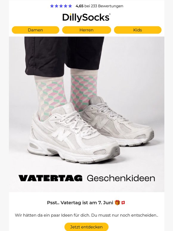 Der Schweizer Vatertag rückt näher ❤️