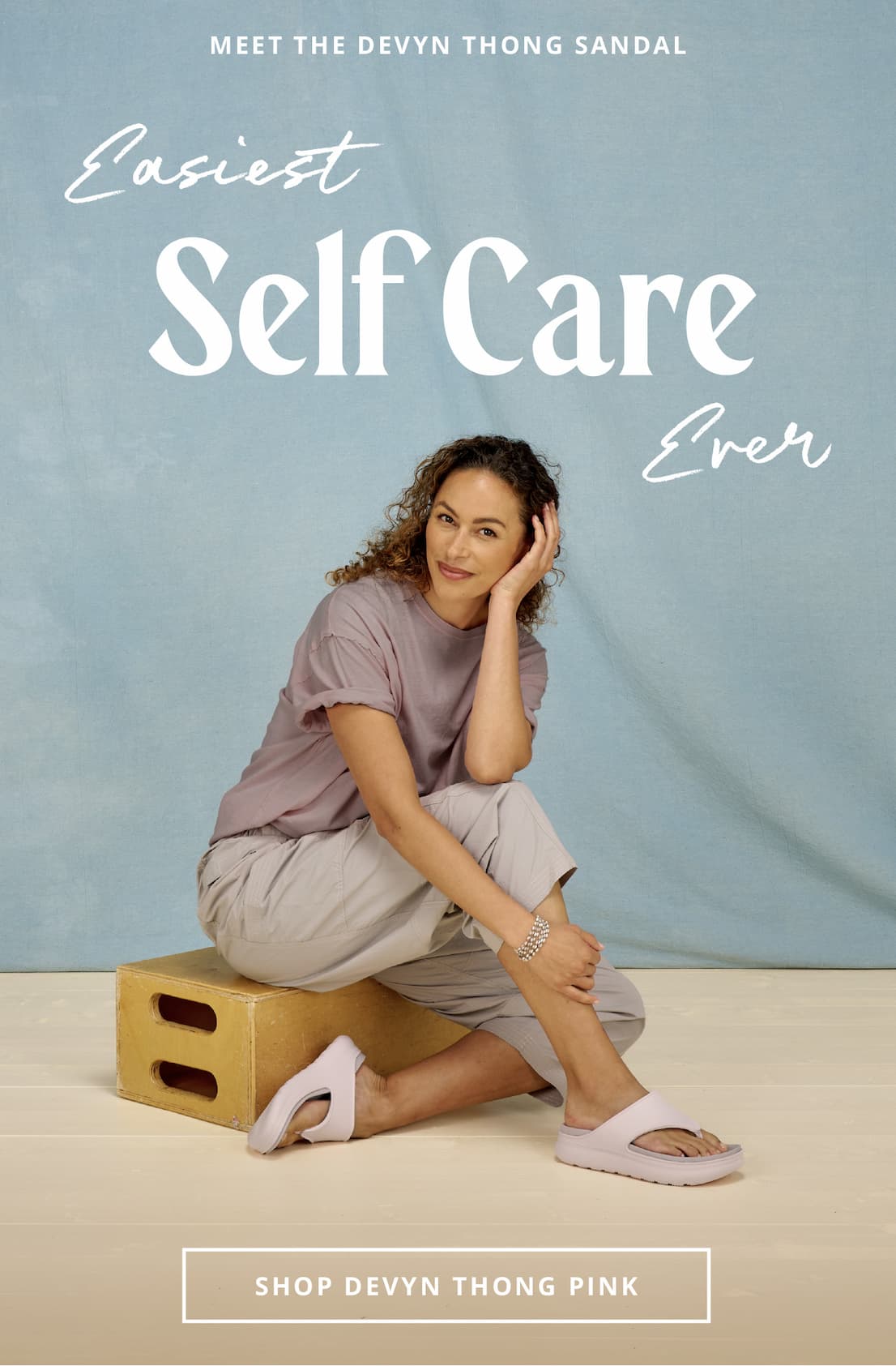 Easiest Self Care Ever | Shop Devyn Thong Pink
