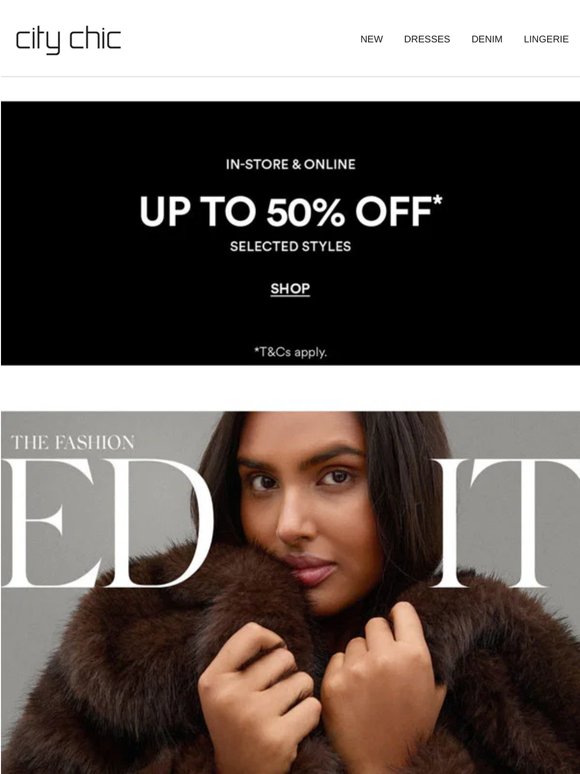 The Coat Everyone Wants Right Now + Up to 50% Off* Selected Styles