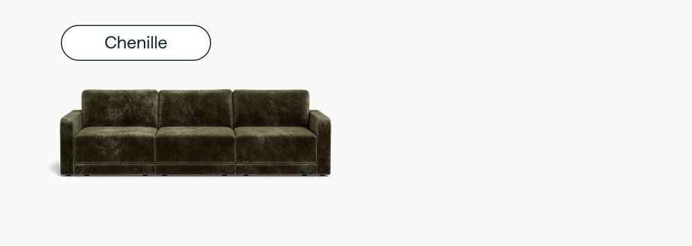 Chenille. Sage.