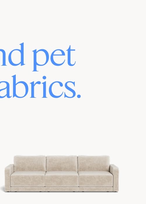 Family and pet friendly fabrics. Aquaforte™. Sesame.