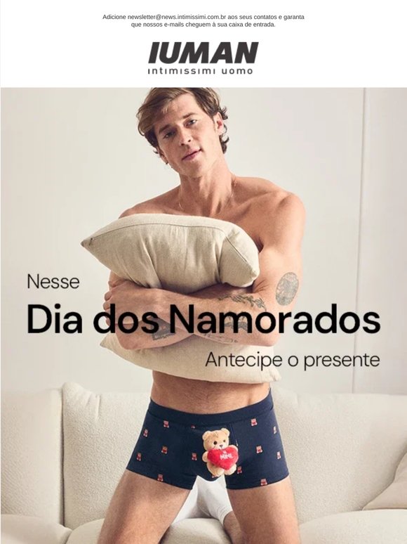 O presente dele está aqui! 💘 #Namorados